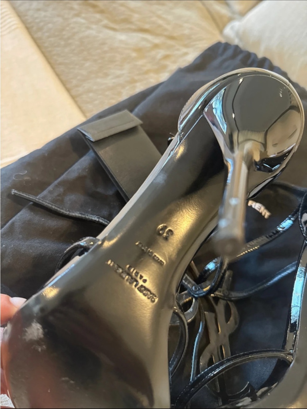Authentic YSL heels gorgeous - Picture 6 of 7